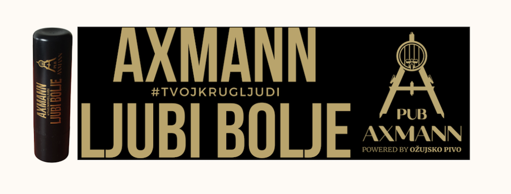 Axmann ljubi bolje, balzam za usne